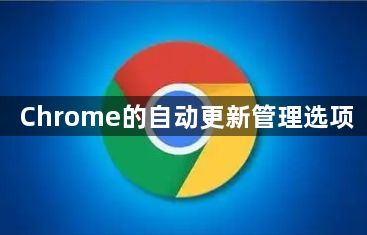 Chrome的自动更新管理选项