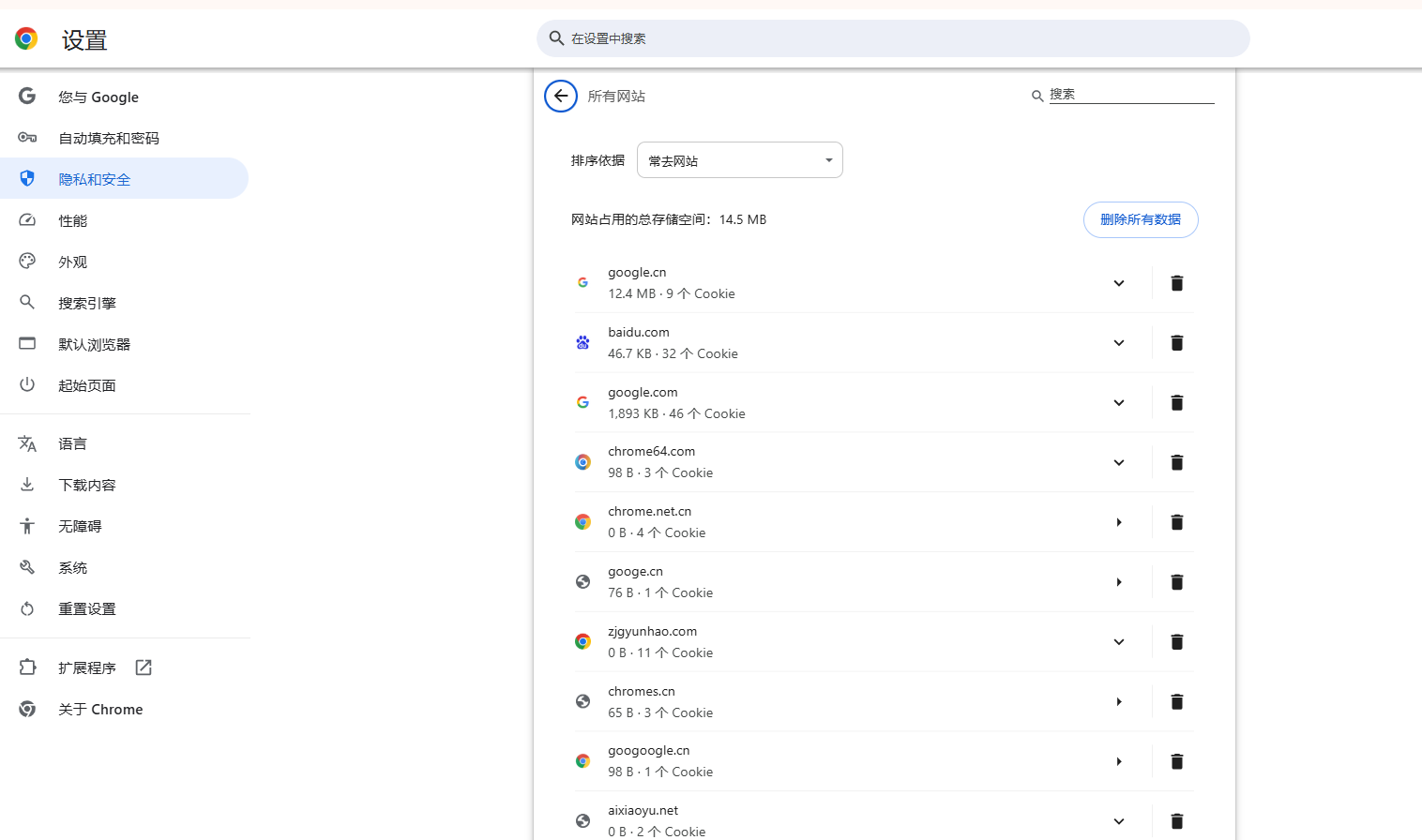 如何通过Chrome浏览器管理Web存储空间