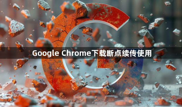 Google Chrome下载断点续传使用1