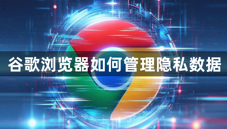 谷歌浏览器如何管理隐私数据1