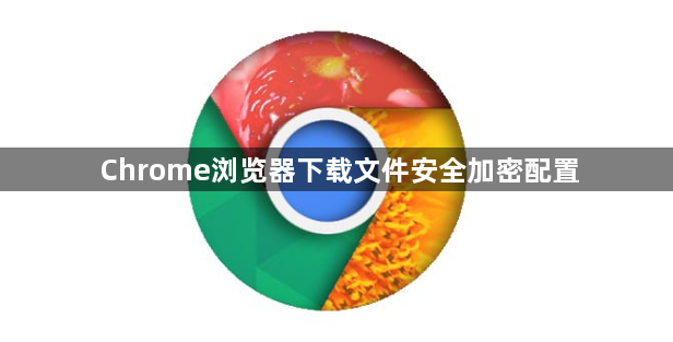 Chrome浏览器下载文件安全加密配置1