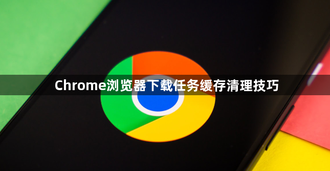 Chrome浏览器下载任务缓存清理技巧1