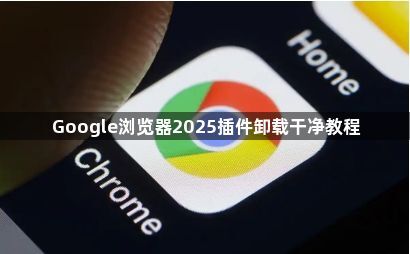 Google浏览器2025插件卸载干净教程1
