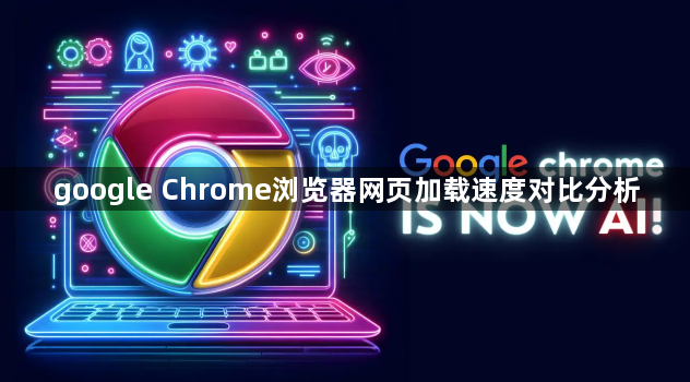 google Chrome浏览器网页加载速度对比分析1