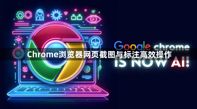Chrome浏览器网页截图与标注高效操作1