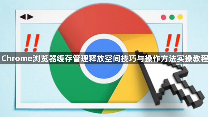 Chrome浏览器缓存管理释放空间技巧与操作方法实操教程1