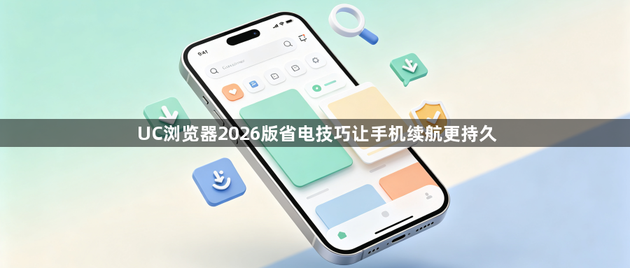 UC浏览器2026版省电技巧让手机续航更持久1