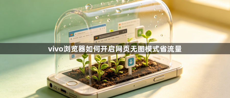 vivo浏览器如何开启网页无图模式省流量1