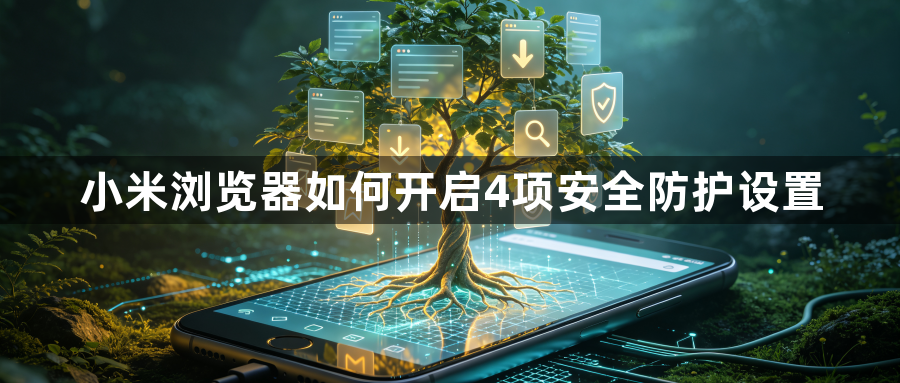 小米浏览器如何开启4项安全防护设置1