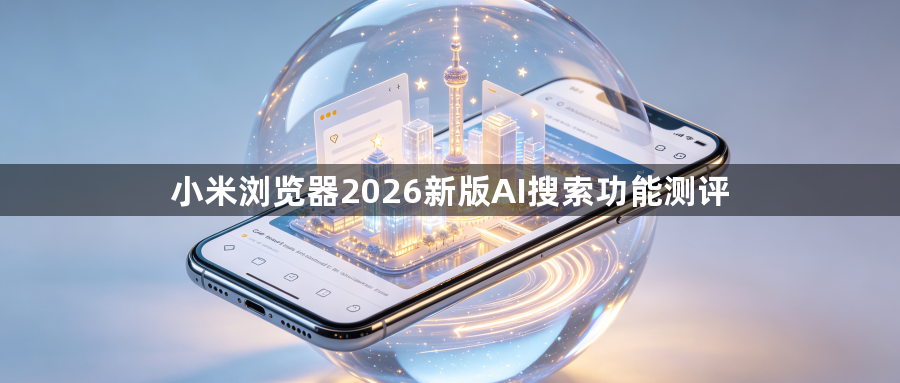 小米浏览器2026新版AI搜索功能测评1