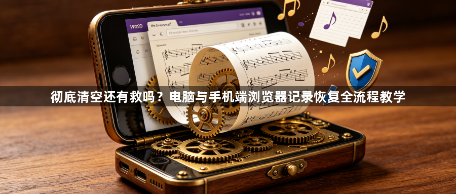 彻底清空还有救吗？电脑与手机端浏览器记录恢复全流程教学1