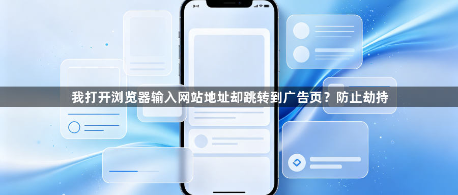 我打开浏览器输入网站地址却跳转到广告页？防止劫持1