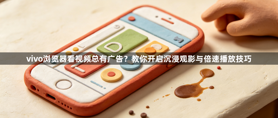 vivo浏览器看视频总有广告？教你开启沉浸观影与倍速播放技巧1