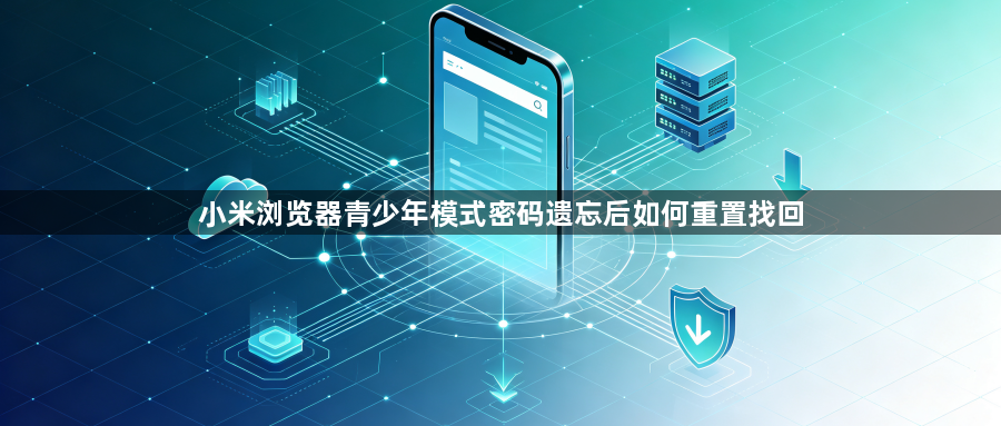 小米浏览器青少年模式密码遗忘后如何重置找回1