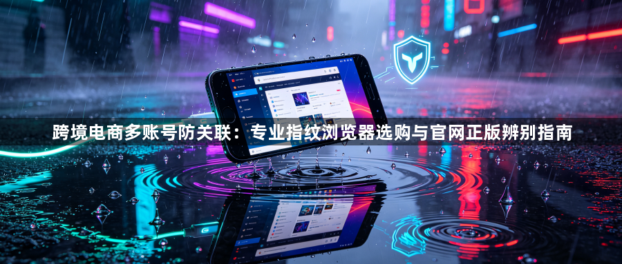 跨境电商多账号防关联：专业指纹浏览器选购与官网正版辨别指南1