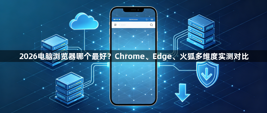 2026电脑浏览器哪个最好？Chrome、Edge、火狐多维度实测对比1