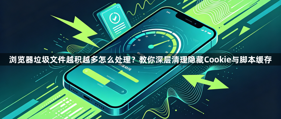 浏览器垃圾文件越积越多怎么处理?教你深层清理隐藏Cookie与脚本缓存1