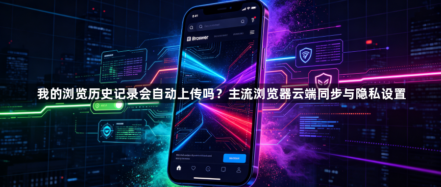我的浏览历史记录会自动上传吗？主流浏览器云端同步与隐私设置1