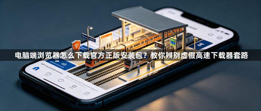 电脑端浏览器怎么下载官方正版安装包?教你辨别虚假高速下载器套路1