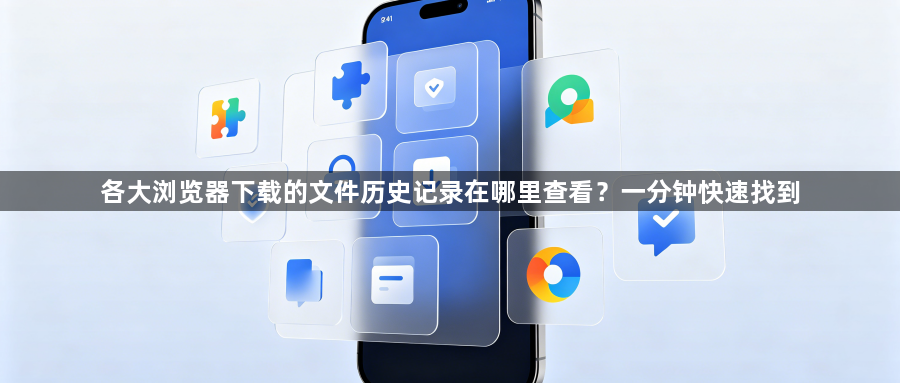 各大浏览器下载的文件历史记录在哪里查看？一分钟快速找到1
