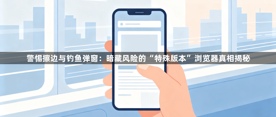 警惕擦边与钓鱼弹窗：暗藏风险的“特殊版本”浏览器真相揭秘1