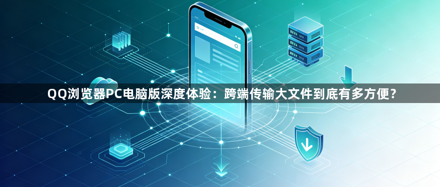 QQ浏览器PC电脑版深度体验：跨端传输大文件到底有多方便？1
