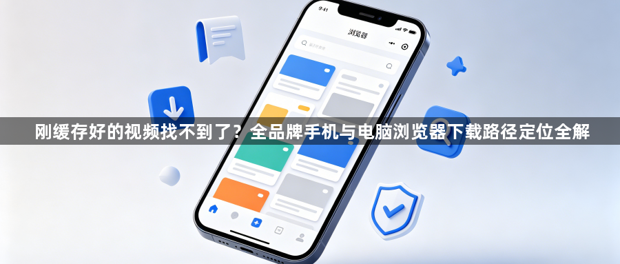 刚缓存好的视频找不到了?全品牌手机与电脑浏览器下载路径定位全解1